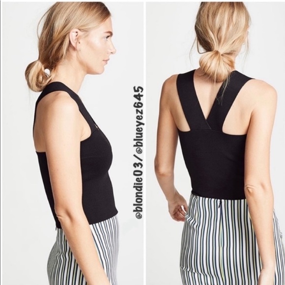 A.L.C. Black Lia Top S - Picture 2 of 5